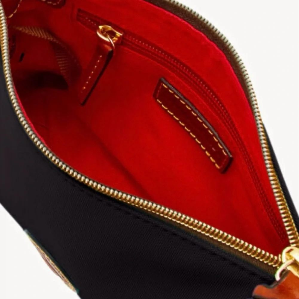 NWT Dooney & Bourke Black Crossbody Pouchette